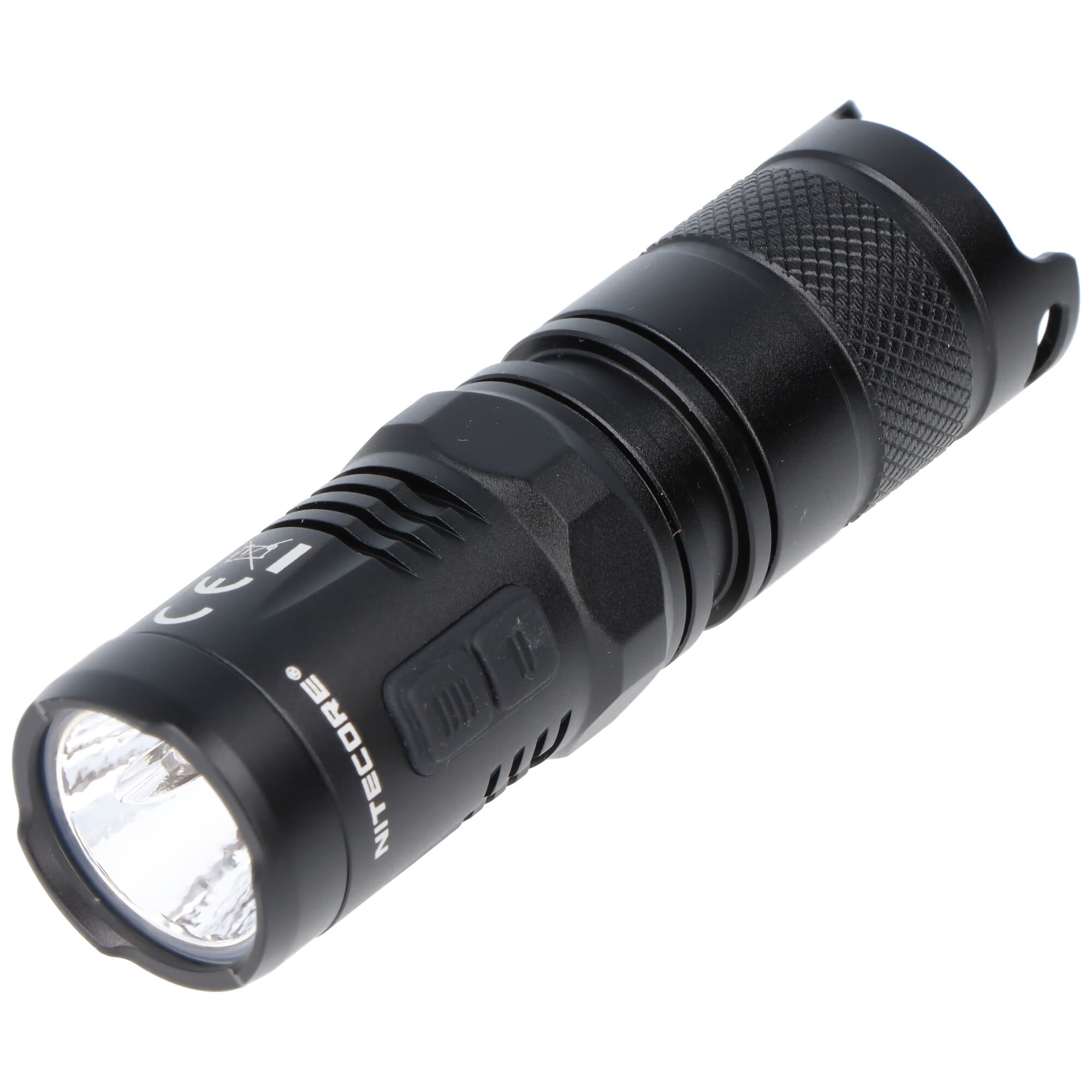 Lampe de poche LED Nitecore MT10C jusqu'à 920 lumens, lampe de poche multitâche, avec deux interrupteurs latéraux et mode lumière rouge