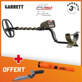 Garrett AT Max Camo édition Signature + couteau Edge Digger + pointer AT Z-LYNK offert